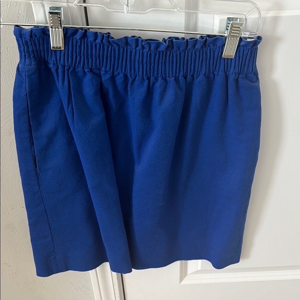 Blue Mini Skirt